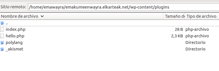 ftp-desactivar-plugin