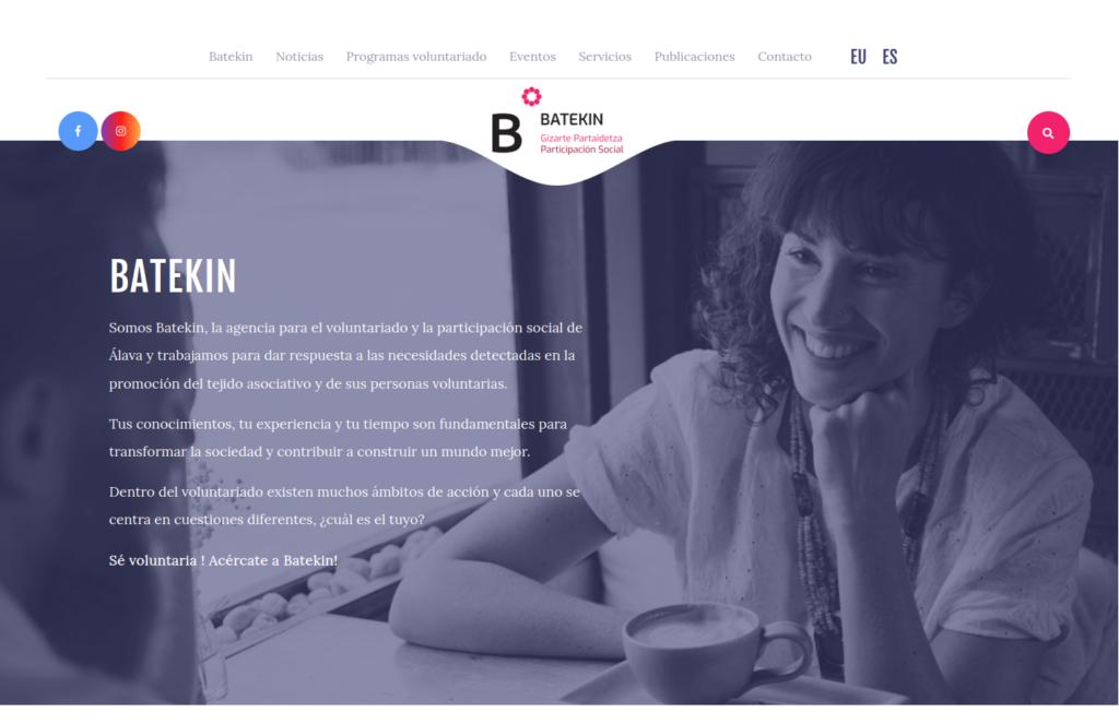 batekin agencia de voluntariado en Álava