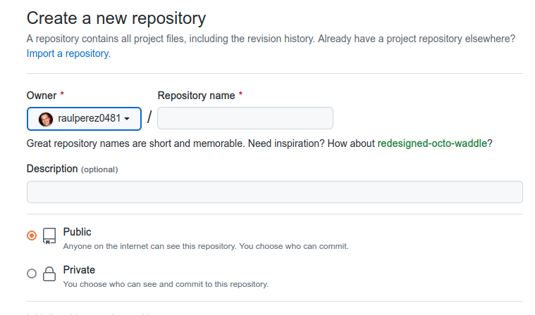 new-repository-github